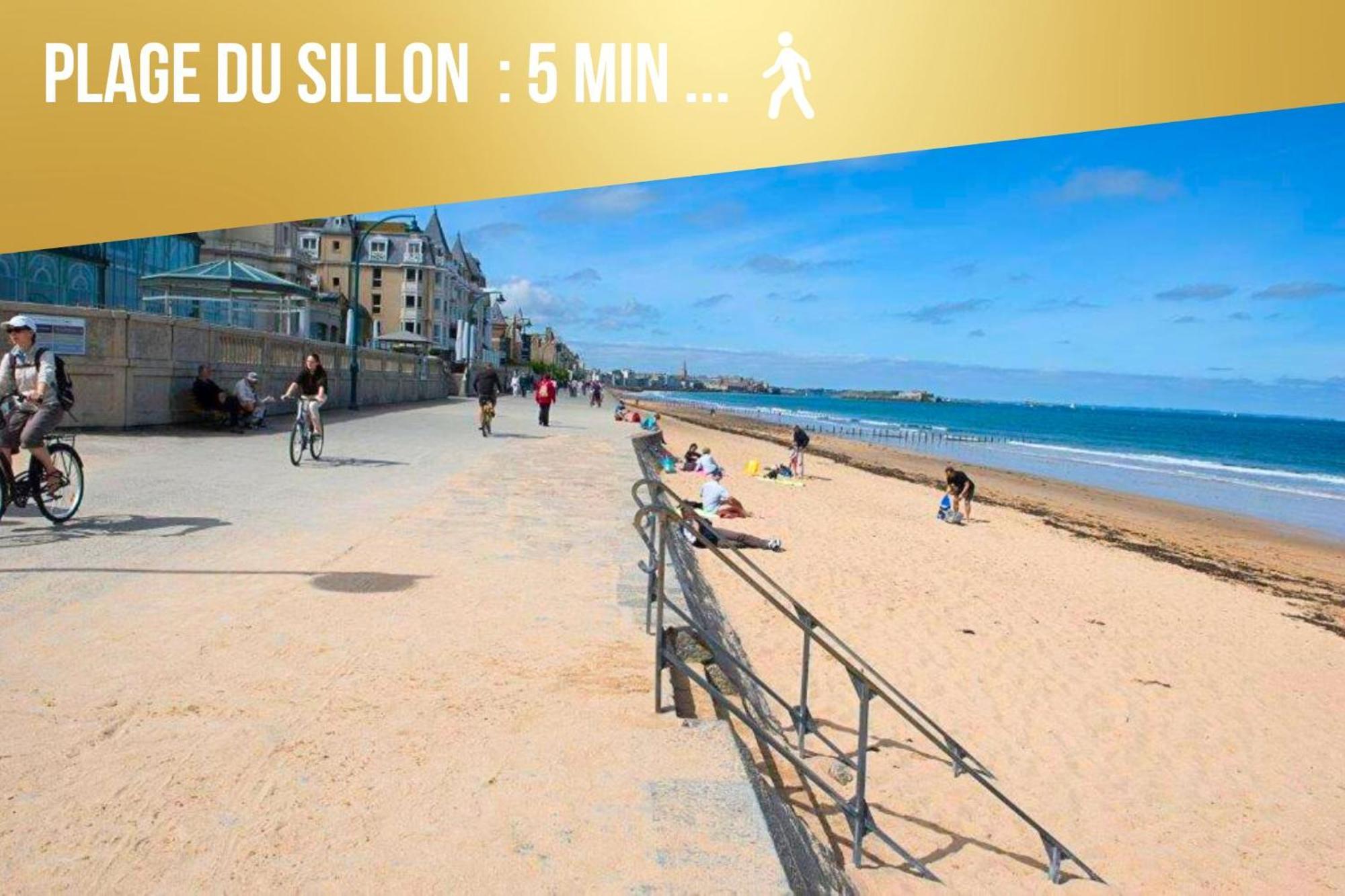 Allen - 2Min De La Plage Du Sillon Et Intra Сен-Мало Экстерьер фото